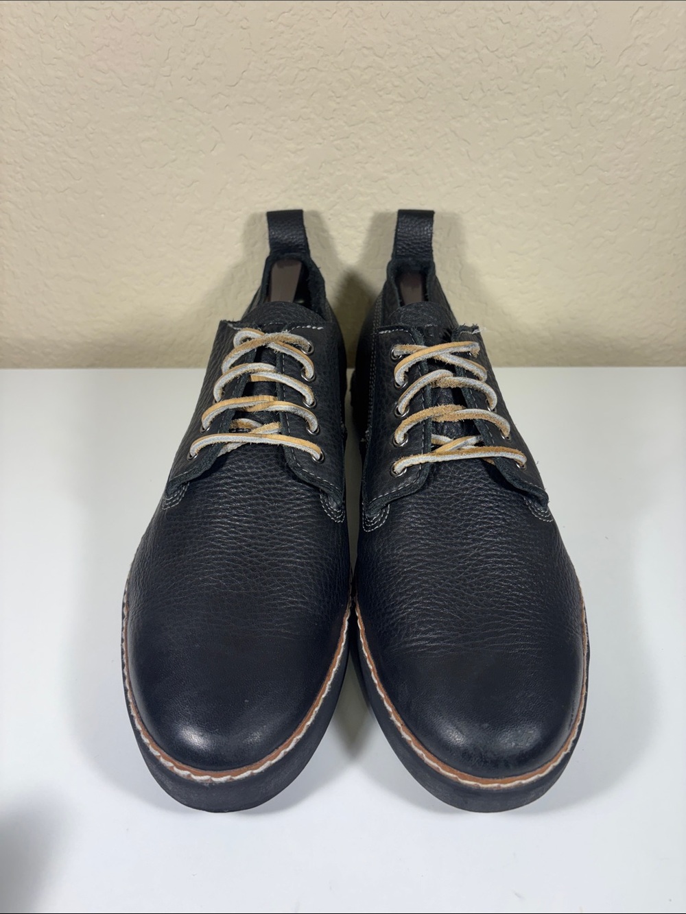 Original Blackstone Men's Black Leather Chukka Boots —